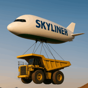 Delivering large equipment to remote mining location