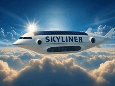 Skyliner with passenger module `