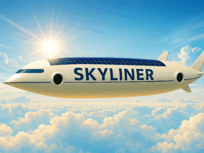 Skyliner in flight